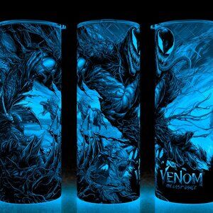 Glow in the Dark Venom The Last Dance Comic Book Style Cup Mug Tumbler 20oz